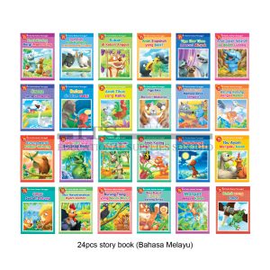 kit bercerita boneka jemari + siri cerita haiwan terunggul