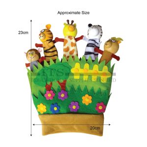 boneka tangan dan siri cerita haiwan terunggul