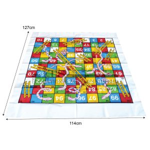 giant snakes & ladders game