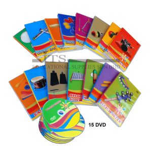musical instruments dvd teaching set (bi/bc)
