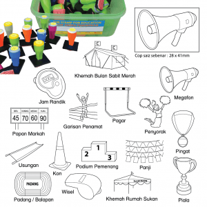 COP HARI SUKAN SEKOLAH (16 PCS) - ITS Educational Supplies Sdn Bhd