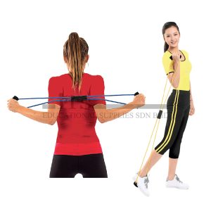 rubber stretching exercise (set of 10)