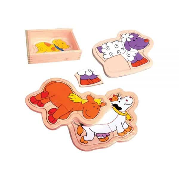 WOODEN PUZZLES BOX (1 BOX 4 PCS) - ITS Educational Supplies Sdn Bhd