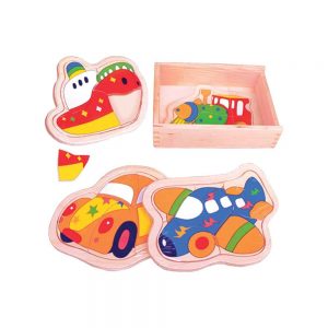 WOODEN PUZZLES BOX (1 BOX 4 PCS) - ITS Educational Supplies Sdn Bhd