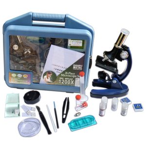 MICROSCOPE SET IN HAND CARRYING CASE - ITS Educational Supplies