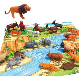 MODEL WILD ANIMALS SET (20 PCS) - ITS Educational Supplies Sdn Bhd