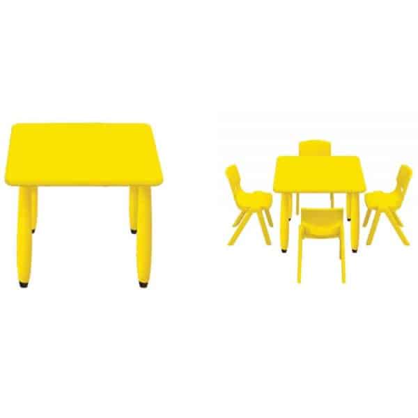 SQUARE PLASTIC TABLE - ITS Educational Supplies Sdn Bhd