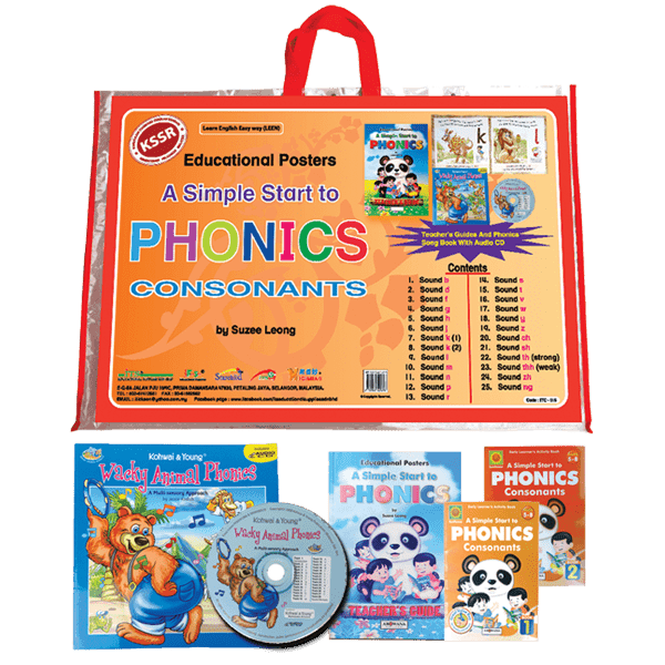 A SIMPLES START TO "PHONICS CONSONANTS" - ITS Educational Supplies