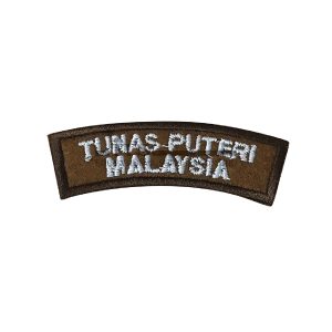 aksesori tunas puteri/pandu puteri/ranger puteri lencana bahu ppm (2 pcs)