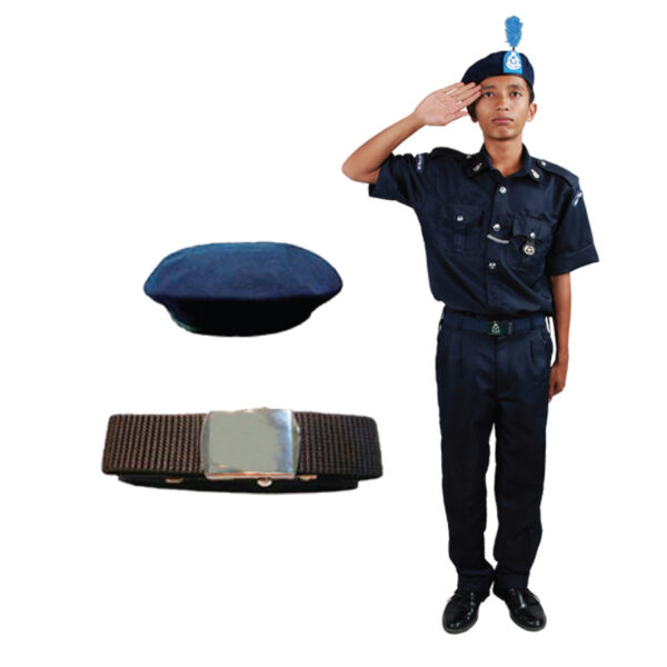 pakaian seragam persatuan sekolah kadet polis