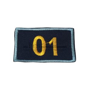aksesori kadet polis beret (biru tua)