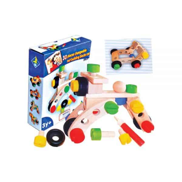 NUT BUILDING CAR BLOCKS (30 PCS) - ITS Educational Supplies Sdn Bhd