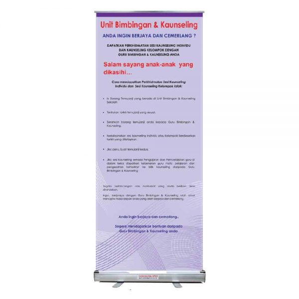 BANNER WITH STAND - ITS Educational Supplies Sdn Bhd