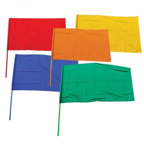 SPORT DAY FLAGS WITH PLASTIC STICKS - ITS Educational Supplies