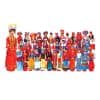 PAKAIAN TRADITIONAL CINA (56 PCS) - ITS Educational Supplies