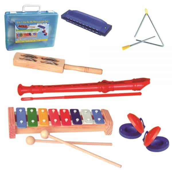 6 IN 1 DO RE MI PERCUSSION SET (11 PCS) - ITS Educational Supplies