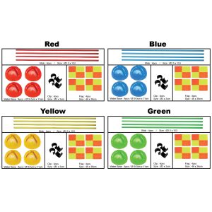 lane marker cones (set of 8)