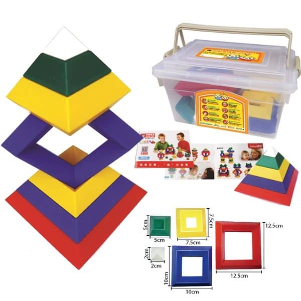 PYRAMID BUILDING BLOCK - ITS Educational Supplies