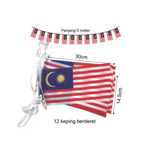 bendera malaysia 3 x 6 ft