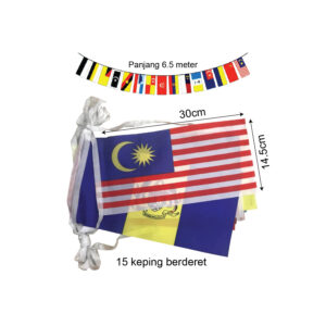 bendera malaysia 3 x 6 ft
