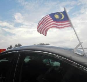 car flag