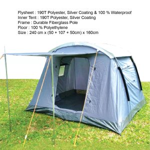 2 person monopole tent