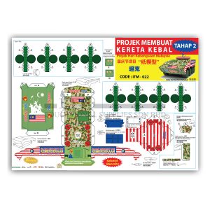 projek membuat tanjak merdeka (set of 40)