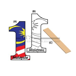 projek membuat tanjak merdeka (set of 40)