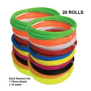 3d art pen refill set (set of 20)