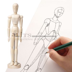wooden figure 3d model