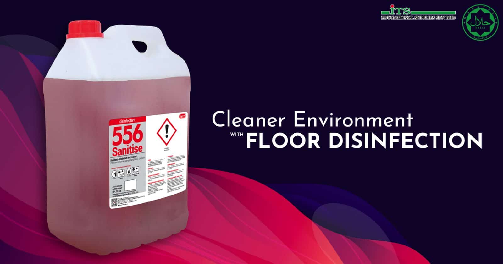 ITSSB-Cleaner Environment with Floor Disinfection IMEC 556 Sanitise
