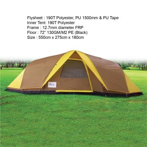 10 person three room tent