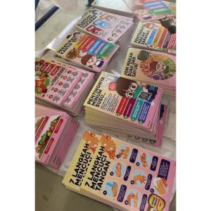set poster kantin (set of 10)