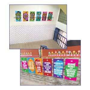 set poster motivational quotes (set of 6)