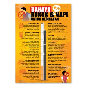 poster info rokok dan vape (1 unit)