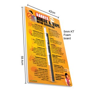 poster info rokok dan vape (1 unit)