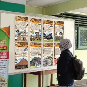poster tempat bersejarah malaysia (set of 8)