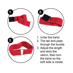 three legged race band (set of 20)