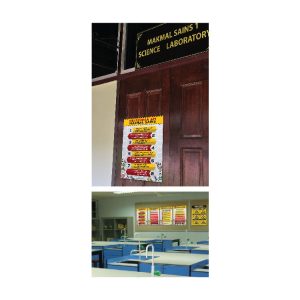 poster keselamatan makmal sains