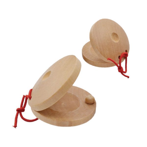 wooden castanet