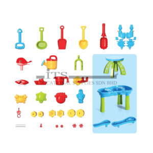 beach toy table (1 set)