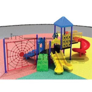 integrated playground set