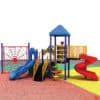 integrated playground set