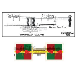jongkang jongket (4 seater)