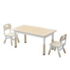 long adjustable table and chair (1 set)