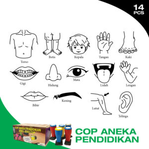 cop anggota badan manusia (14pcs)