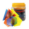 transparent pattern blocks (36pcs)