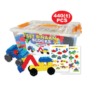 set binaan (blocks) (440pcs±)