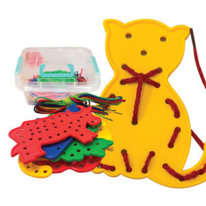 lacing activity play set (8pcs)